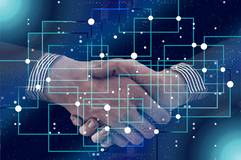Multipurpose-technology Blockchain (symbolic illustration)